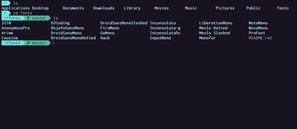 Setup Zsh with iterm2